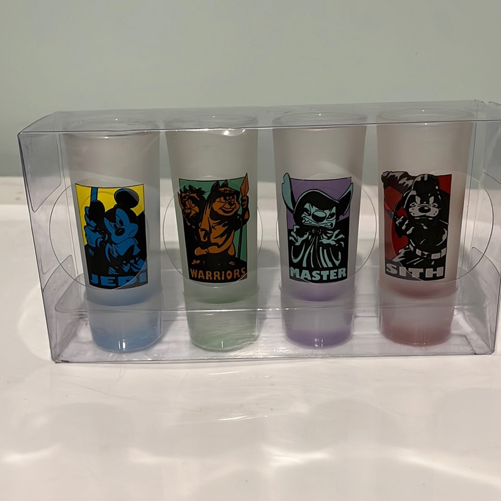 Disney Star Wars shot glasses